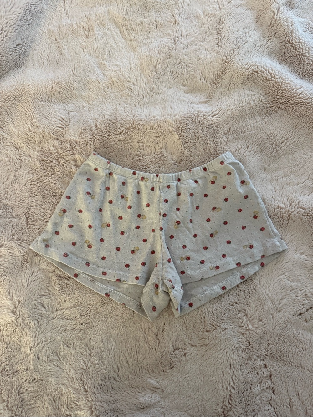 Brandy Melville Shorts with Red and Gold Detail